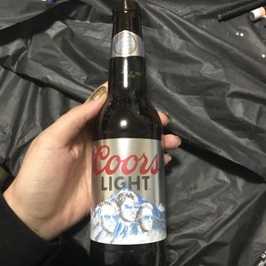 Exclusive Jonas Brothers Coors Light Bottle